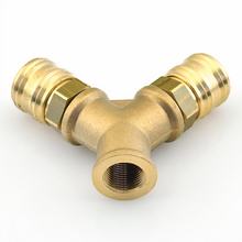 Distribuidor para aeronaves 3/8" 2 vias