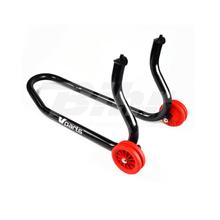 Front stand for drilled fork