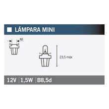 Glühlampe Leuchtmittel OSRAM 2752MF 12V1,5W, 1 Stück