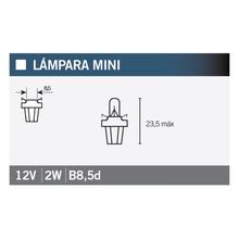 Glühlampe Leuchtmittel OSRAM 2722MF 12V2W, 1 Stück