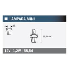 Glühlampe Leuchtmittel OSRAM 2721MF 12V1,2W, 1 Stück