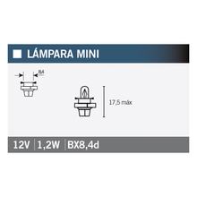 Glühlampe Leuchtmittel OSRAM 2351MFX6 12V1,2W, 1 Stück