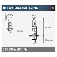 Glühlampe Leuchtmittel OSRAM 64150NBP H1, 1 Stück