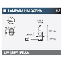 Glühlampe Leuchtmittel OSRAM 64151NBP H3, 1 Stück