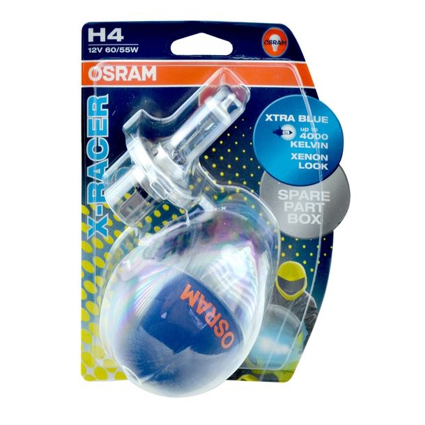 Glühlampe Leuchtmittel OSRAM 64193XR-02B H4, 1 Stück