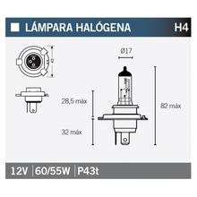 Glühlampe Leuchtmittel OSRAM 64193-01-ULT H4, 1 Stück