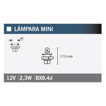 Glühlampe Leuchtmittel OSRAM 2723MFX6 BX8,4d, 1 Stück