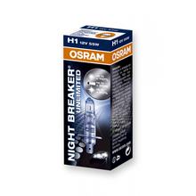 Glühlampe Leuchtmittel OSRAM H1 Night Breaker Unlimited, 1 Stück