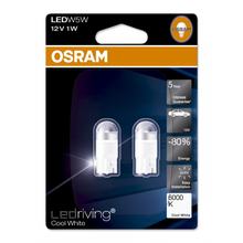 Glühlampe Leuchtmittel OSRAM LED Retrofit 12V cool W5W 6000K, 2 Stück