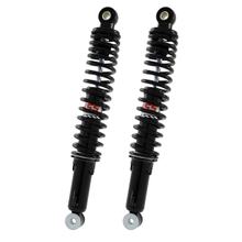 Stoßdämpfer Paar schwarz hinten YSS Scooter Hydraulic für Aprilia Sport City 125 (04 – 12) Sport City 200 (04 – 12) Sport City 250 (04 – 08) Scarabeo Light 300 (09 – 11) Sport City 300 (08 – 10) Derbi Rambla 125 (08 – 12) Rambla 250 (08 –