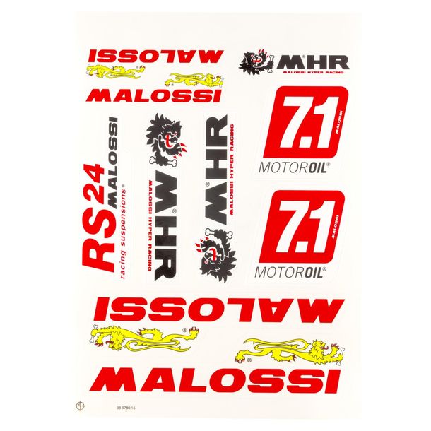 Sticker Set Sticker Set Décor Malossi A3