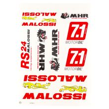 Aufkleber Satz Set Sticker Dekor Malossi DIN-A3, 1 Stück
