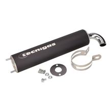 Endschalldämpfer Tecnigas Next-R 2-loch schwarz