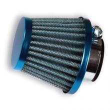 Filtre à air sport filtre à air V Parts droit 28mm/35mm bleu L-302-Blue