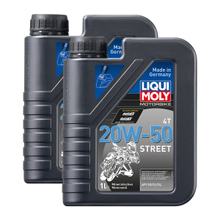 2x Liqui Moly 1500 Motorbike 4T Racing Motoröl 20W-50 1L