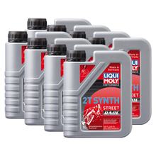 8x Liqui Moly 1505 Motorbike 2T Synth Street Racing Race Motoröl 1L