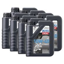 8x Liqui Moly 1521 Motorbike 4T Racing Engine Oil Motoröl 10W-40 1L
