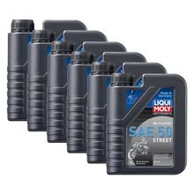 6x Liqui Moly 1572 Motorbike Racing HD Motoröl SAE 50 1L