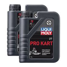 2x huile moteur 2 temps Liqui Moly 1635 Pro Kart 2T entièrement synthétique FIA 1L
