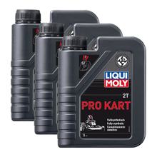 3x Huile moteur 2 temps Liqui Moly 1635 Pro Kart 2T entièrement synthétique FIA 1L