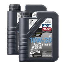 2x Liqui Moly 2526 Motorbike 4T Motorrad Motoröl Engine Oil 1L