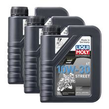 3x Liqui Moly 2526 Motorbike 4T Motorrad Motoröl Engine Oil 1L