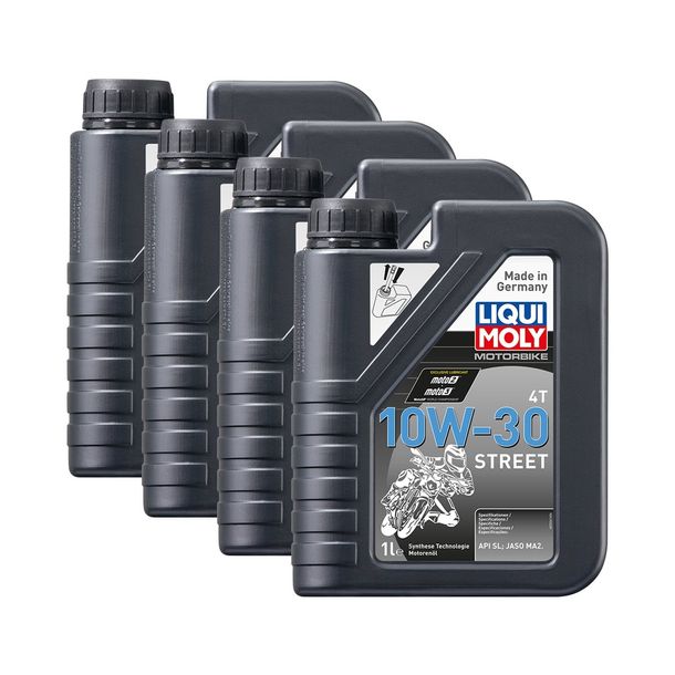 Aceite para motor de moto Liqui Moly 2526, 4 tiempos, 1 L