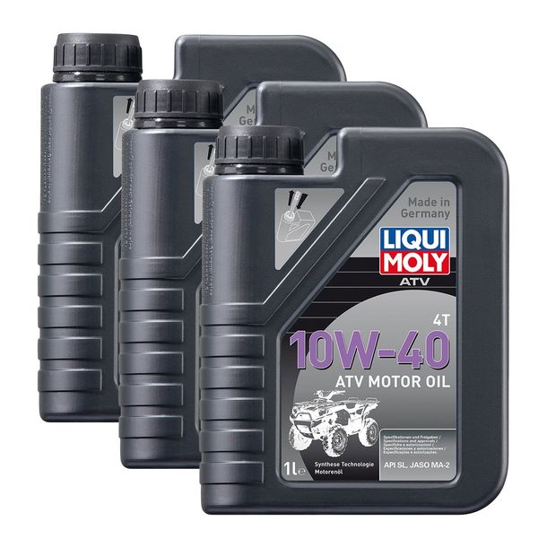 Aceite de motor semisintético Liqui Moly 3013 ATV 4T 10W-40 para ATV Quad SxS, 1 litro