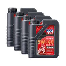 4x Liqui Moly 3018 Motorbike 4T Motoröl Motorrad Quad ATV SxSs Synth Offroad Race 5W-40 1L