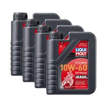 4x Liqui Moly 3053 Motorbike 4T Synth Motoröl Offroad Race 10W-60 1L