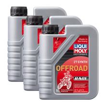 3x Liqui Moly 3063 Motorbike 2T Semisynth Offroad Race Motorolie 1L