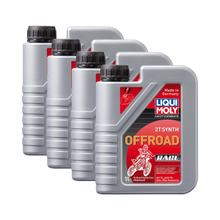 4x Liqui Moly 3063 Motorbike 2T Semisynth Offroad Race Motoröl 1L