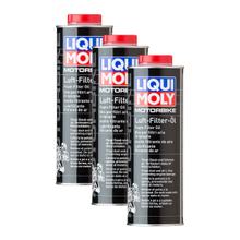 Lot de 3 filtres à air Liqui Moly 3096 pour moto, 1 L