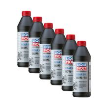 6x Liqui Moly 3821 Motorbike Getriebeöl Motorrad 80W-90 1L