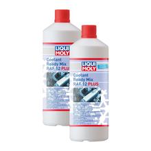 2x Liqui Moly 6924 Chladicí kapalina Hotová směs RAF12 Plus Mrzuvzdorná 1L