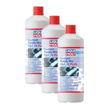 Lot de 3 liquides de refroidissement Liqui Moly 6924, mélange prêt à l'emploi, RAF12 Plus, protection antigel, 1 L