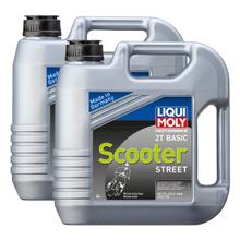 2x Liqui Moly 1237 Motorbike 2-Stroke Motor Oil Basic Scooter Street 4L