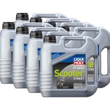 8x Liqui Moly 1237 Motor Bike 2 Stroke Engine Oil Basic Scooter Street 4L