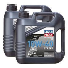 2x Liqui Moly 1243 Motorbike 4-Stroke Motorcycle Racing Moto Street Engine Oil 10W-40 4L