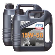 Aceite Liqui Moly 3058 para motor todoterreno de 4 tiempos, 15 W, 50 L, 2 unidades