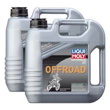 2x Liqui Moly 3066 Motorbike 2-stroke Off-Road Engine Oil Enduro Quad Snowmobile 4L