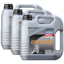 3x Liqui Moly 3066 moto 2T huile moteur tout-terrain enduro quad motoneige 4L
