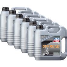 6x Liqui Moly 3066 Motorbike 2-stroke Off-Road Engine Oil Enduro Quad Snowmobile 4L