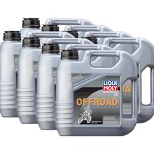 8x Liqui Moly 3066 Motorbike 2T Off-Road Engine Oil Enduro Quad Snowmobile 4L