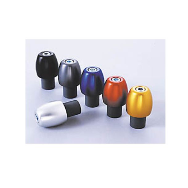 Contrapeso manillar ABM BasicCap para manillares superbike, azul Ø de 12 - 17.5mm