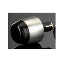 ABM Lenkergewicht stashCap für Superbikelenker, silber 7/8 Zoll, Paar 120g
