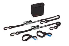 Sangle d'arrimage à cliquet ACEBIKES, ensemble de sangles d'arrimage résistantes 180 cm x 25 mm 750 daN