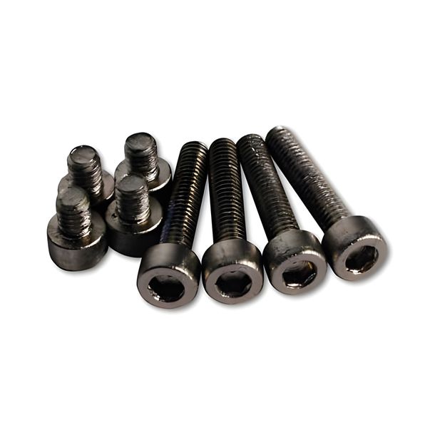 Aluschrauben Set M5 silber eloxiert