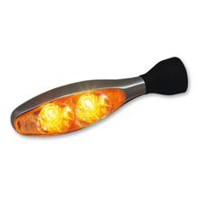 Směrovka Micro 1000 Extreme LED, chrom, flexibilní upevnění
