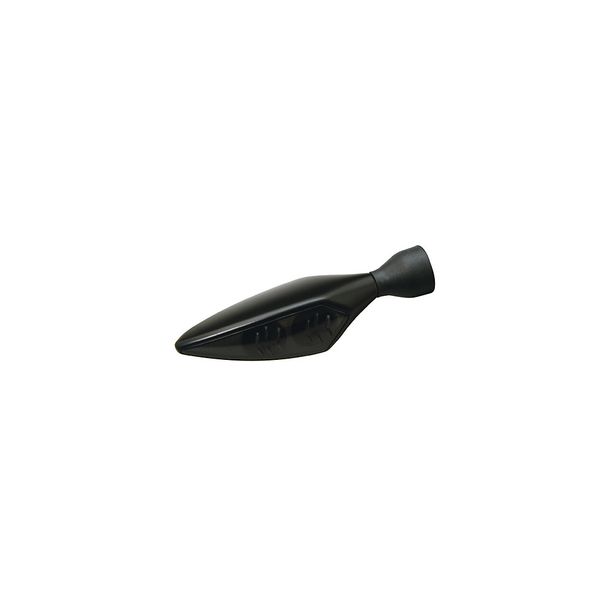 Clignotant Micro Rhombus Dark, noir, avant droite/ arrière gauche